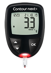 Contour Next smartLIGHT® Farbsignal:  Unter dem Zielbereich